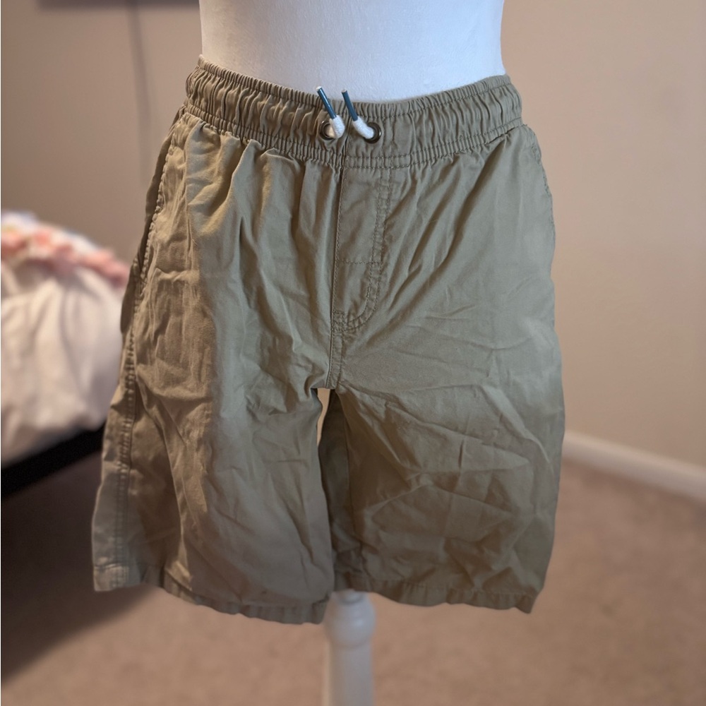 Cat & Jack Tan Athletic Shorts with Elastic Waistband